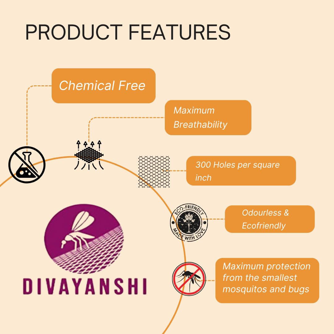 Foldable Polycotton Mosquito Net