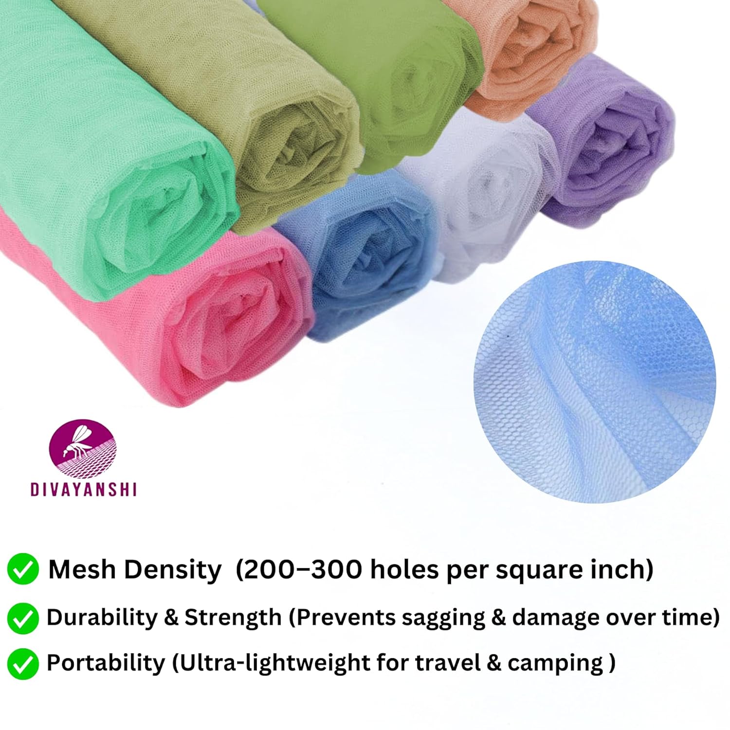 Foldable Polycotton Mosquito Net