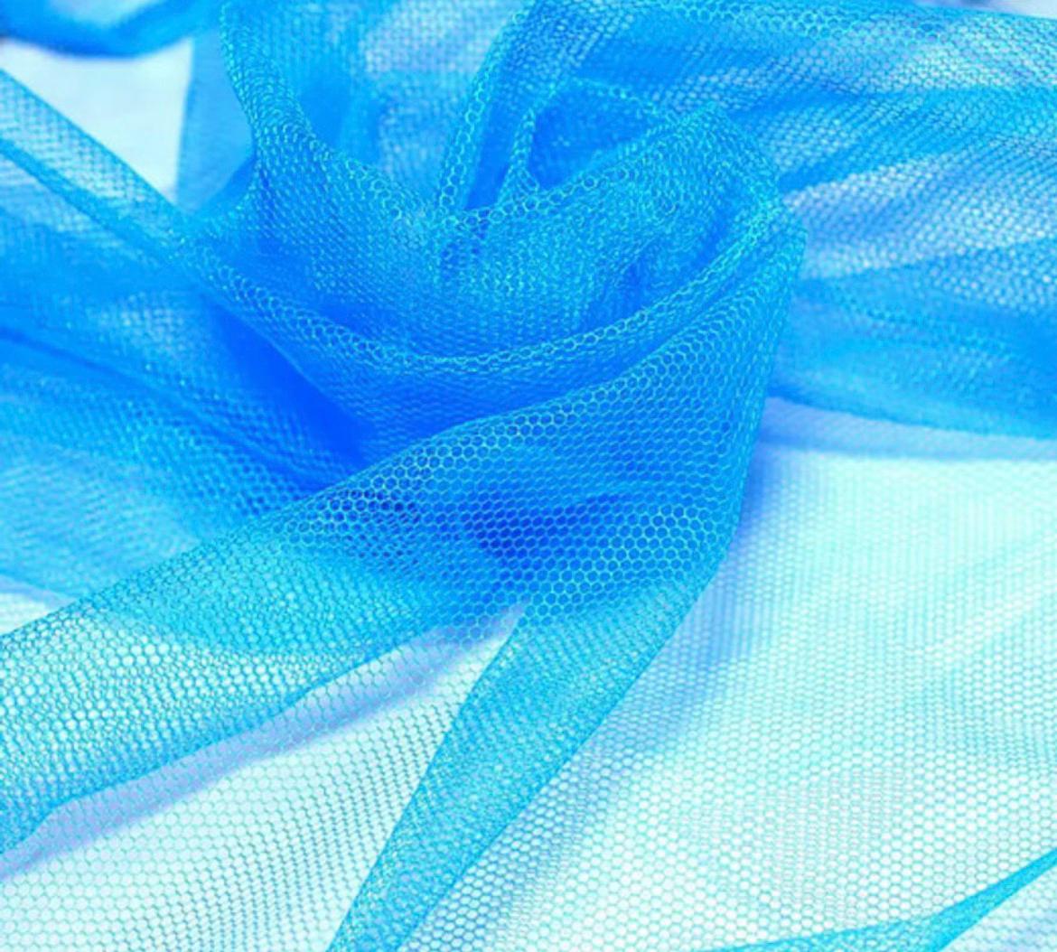 Luxury Floral Blue 7x8 Mosquito Net Canopy
